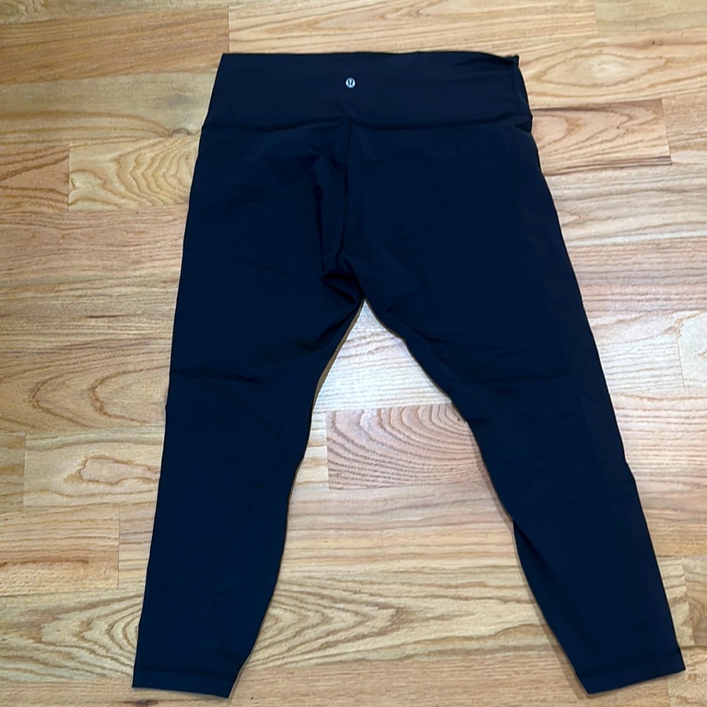LULULEMON Under High-Rise Tight Black 25” Size 16